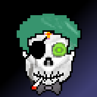 AlgoSkull #617 NFT on Algorand