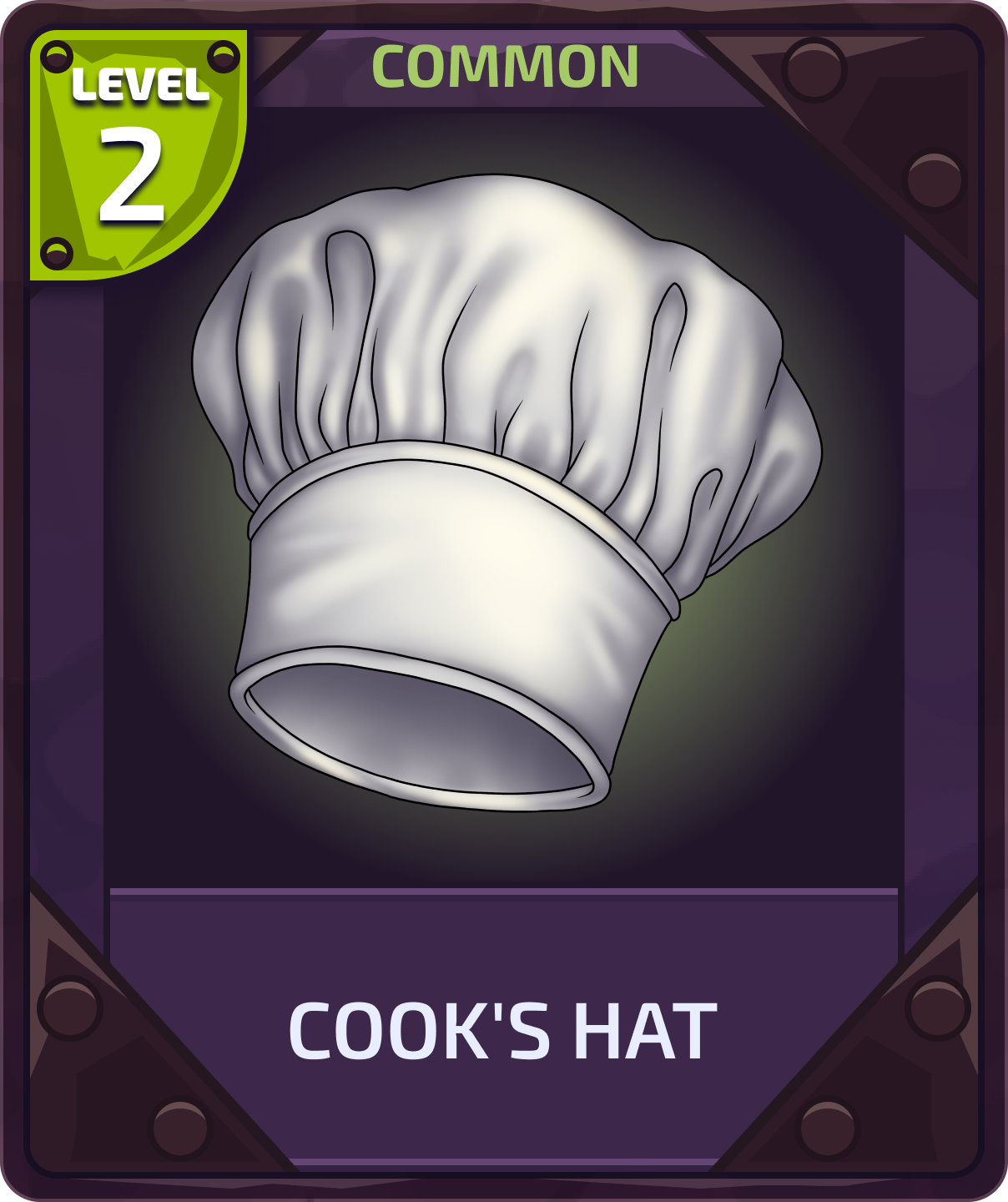 Cook's Hat - Common Level 2