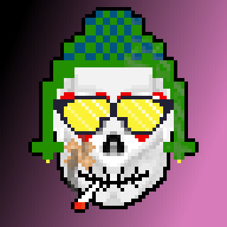 AlgoSkull #716 NFT on Algorand