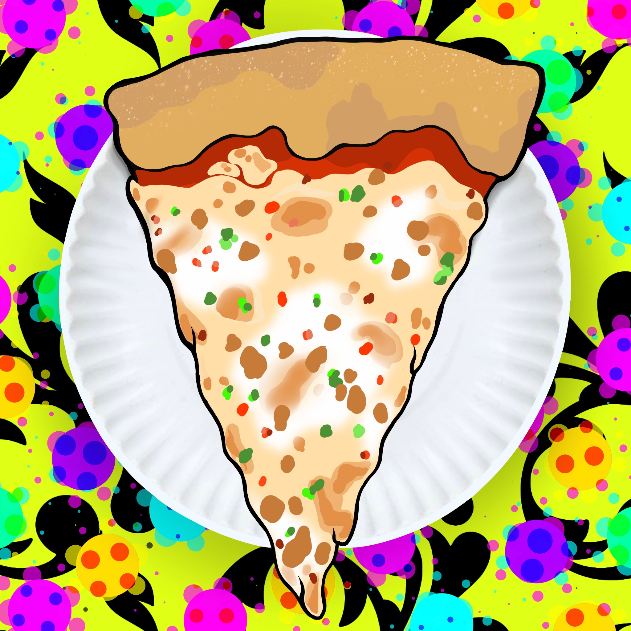 Simply Delicious Pizza slice 🍕 