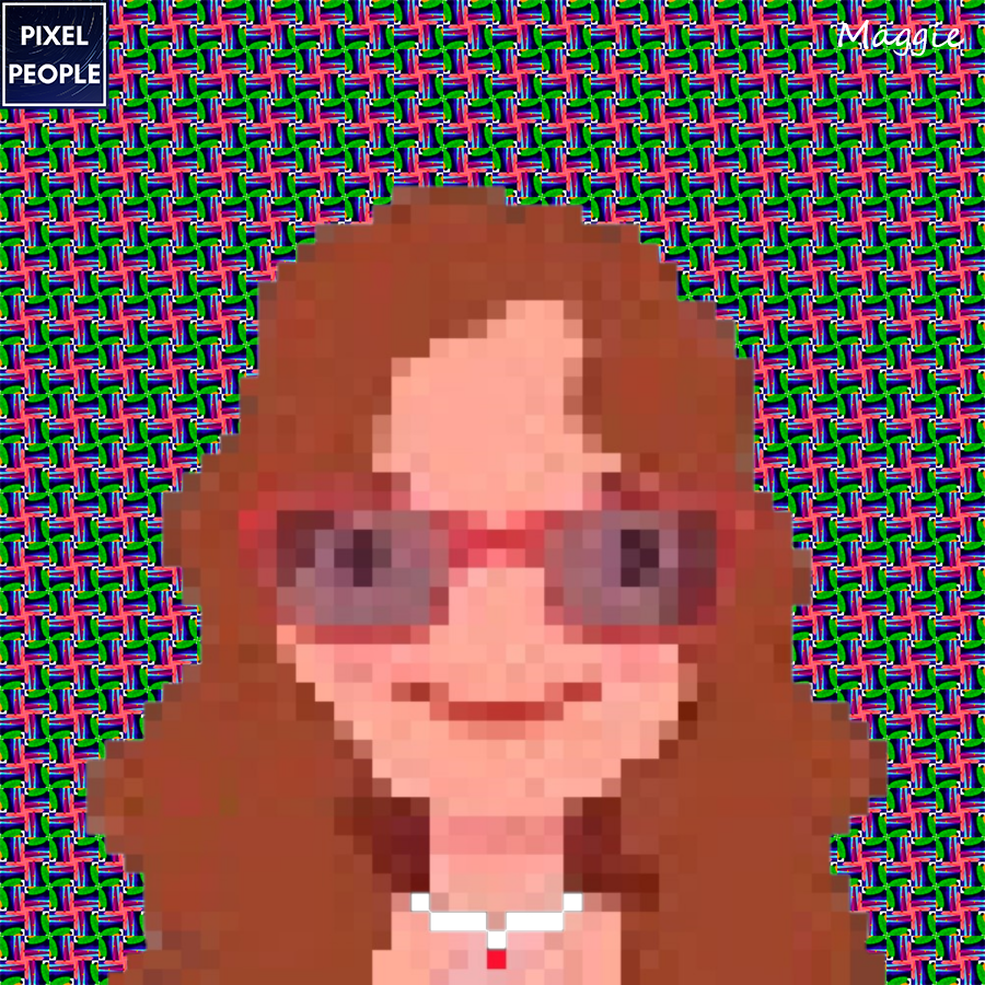 Pixel People #6 - Maggie NFT on Algorand