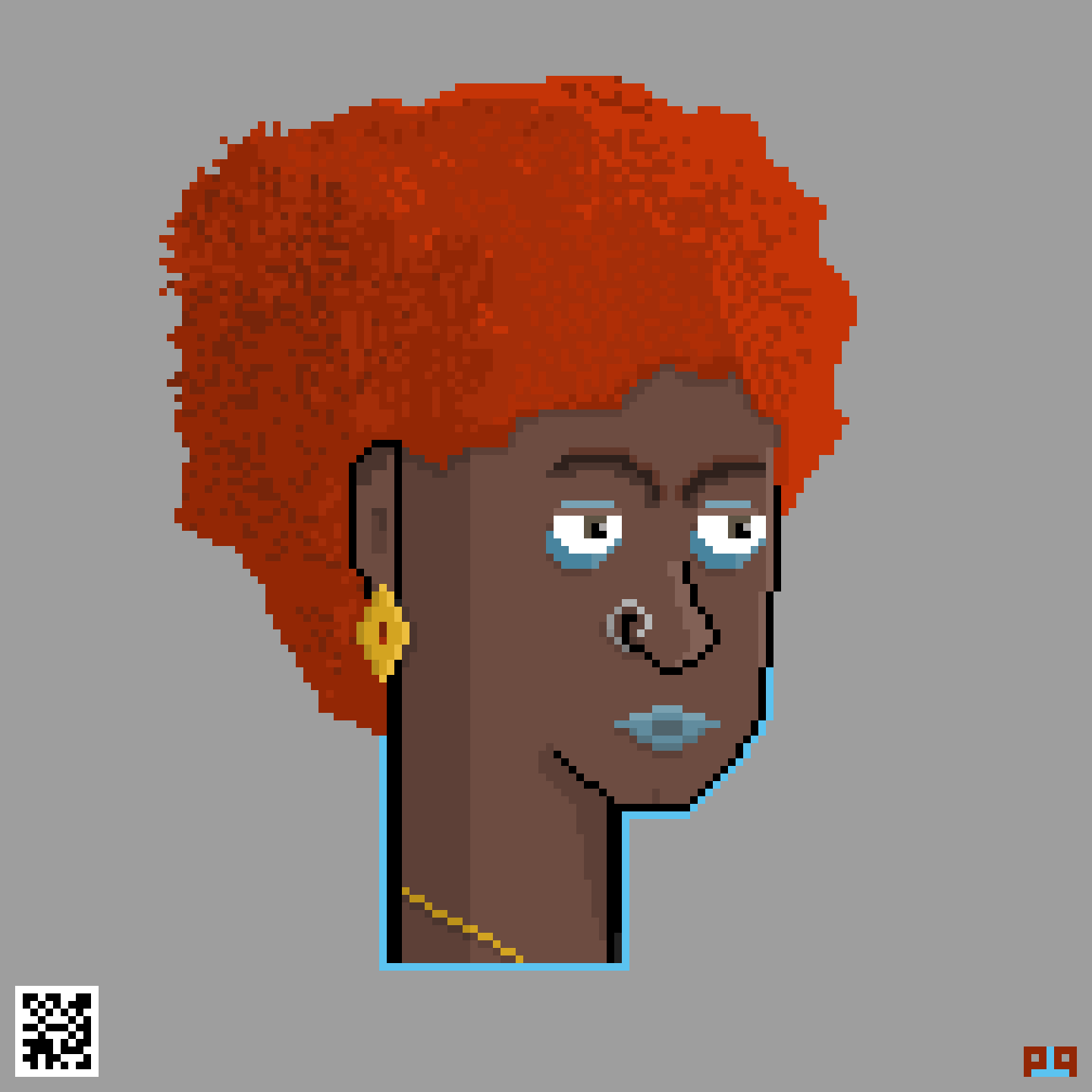 Pixeltrait #43 NFT on Algorand
