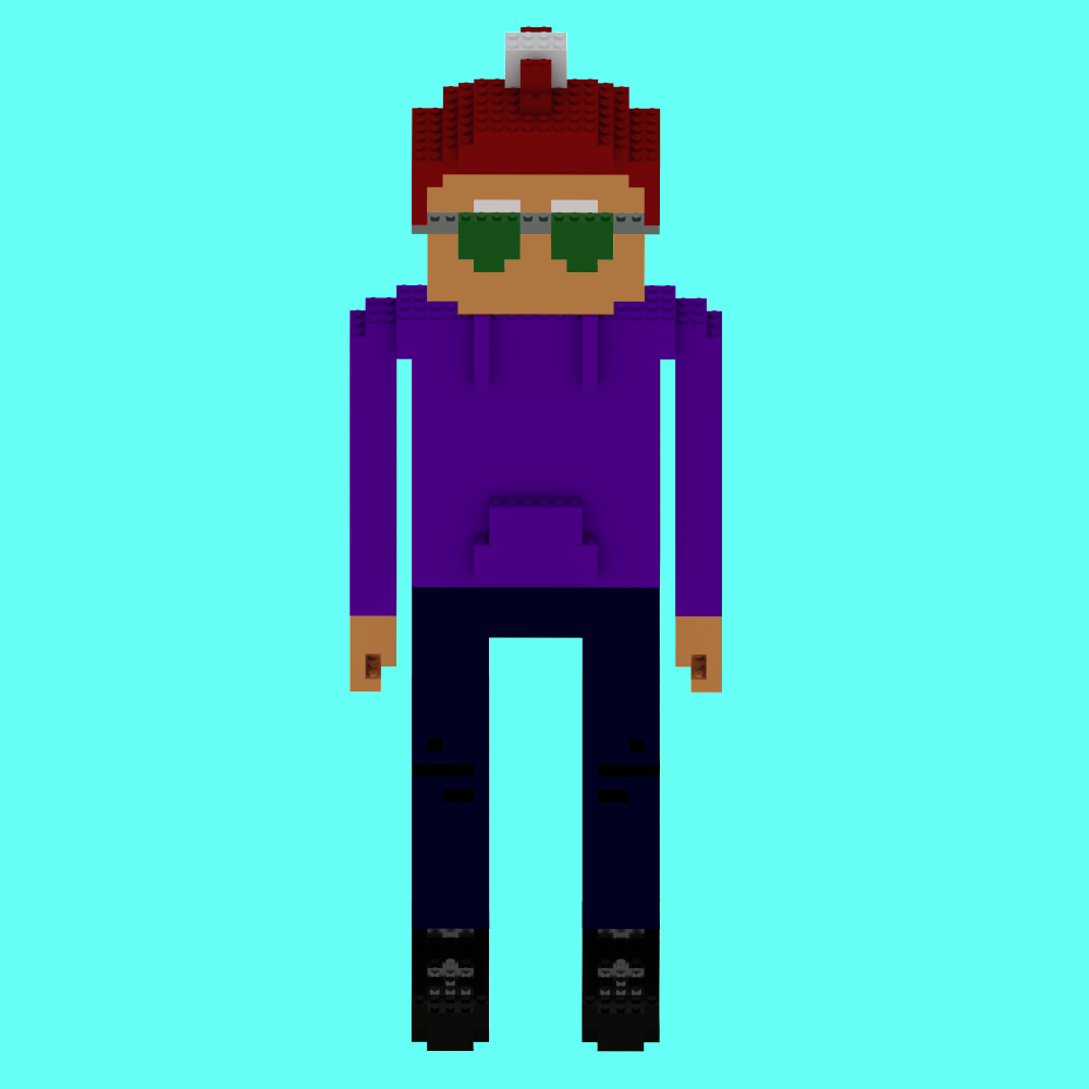 Cubed 054 (uncommon) NFT on Algorand