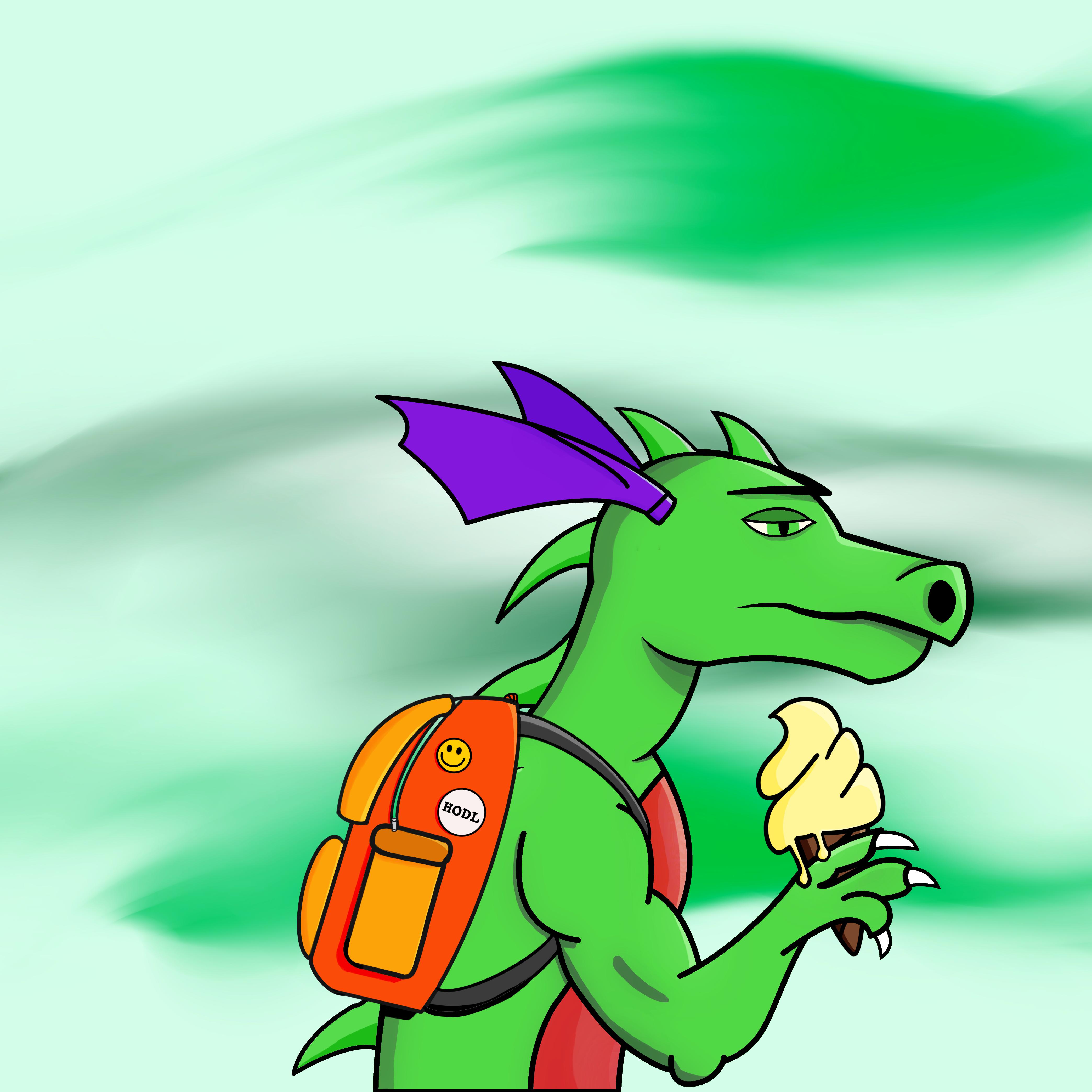 HI_Dragon: #017  NFT on Algorand