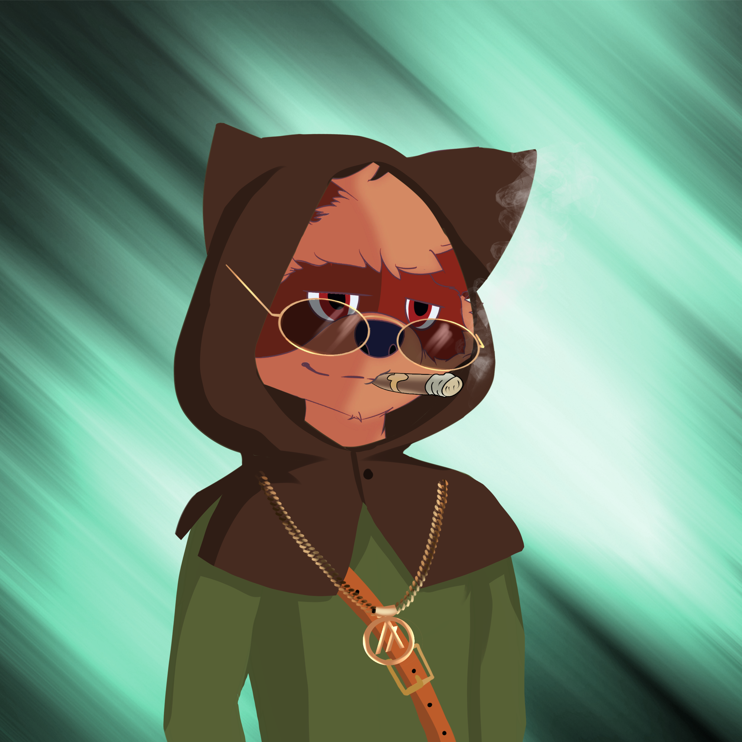 CryptoRaccoon#42 NFT on Algorand