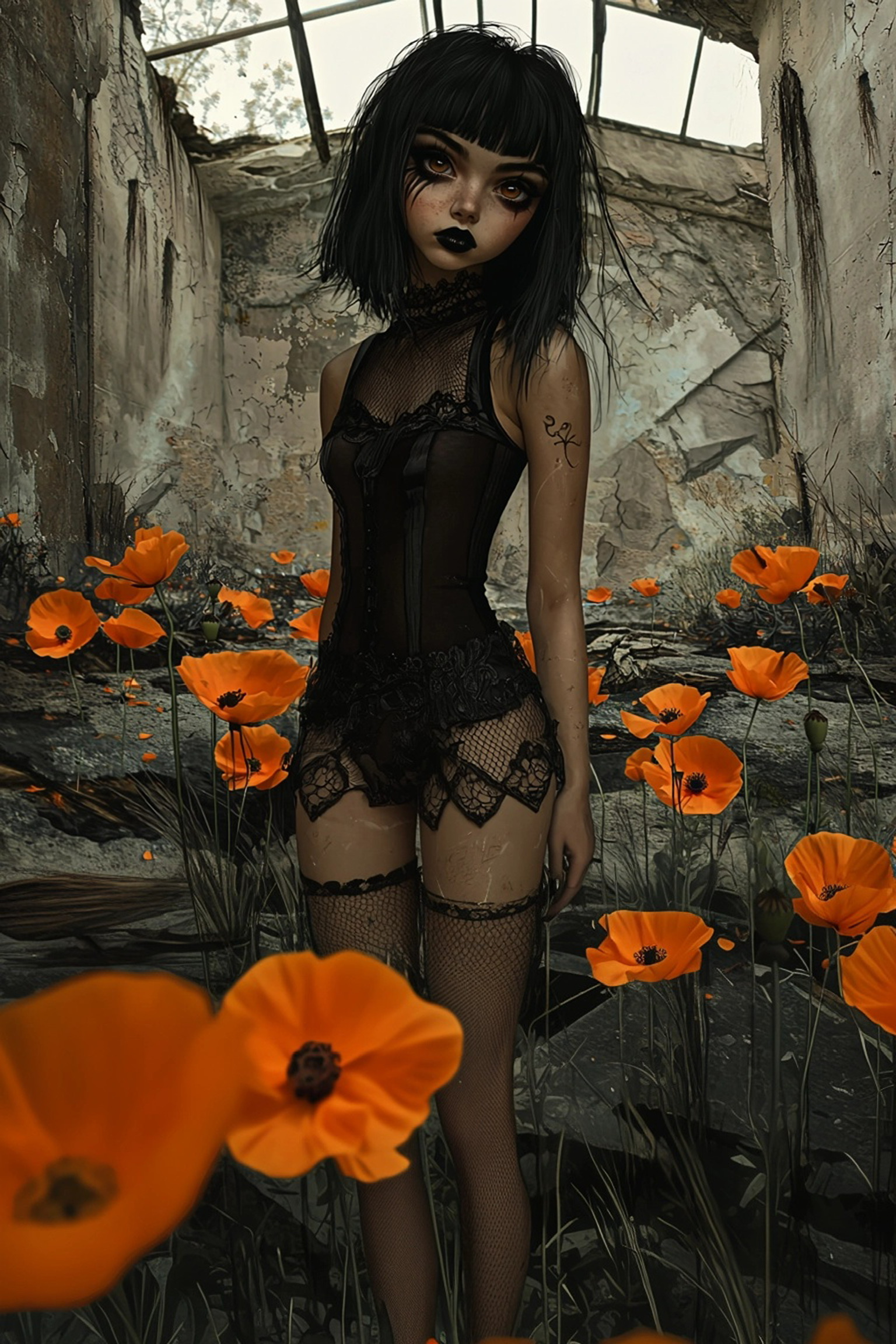 Gothic poppy