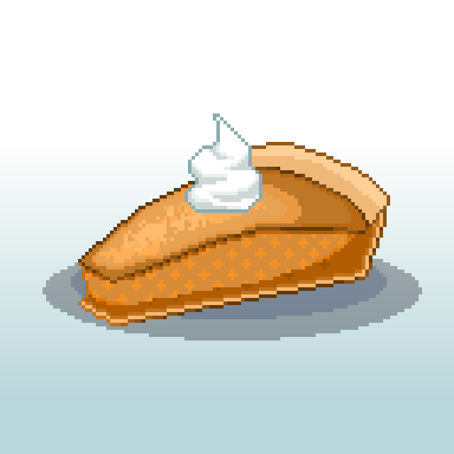 Pumpkin Pie Slice