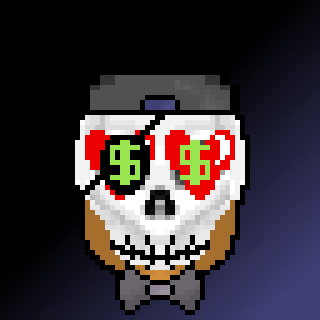 AlgoSkull #659 NFT on Algorand