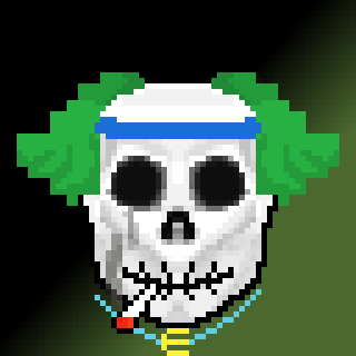 AlgoSkull #222 NFT on Algorand