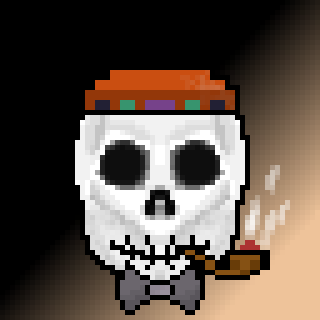 AlgoSkull #423 NFT on Algorand