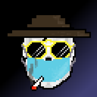 AlgoSkull #416 NFT on Algorand