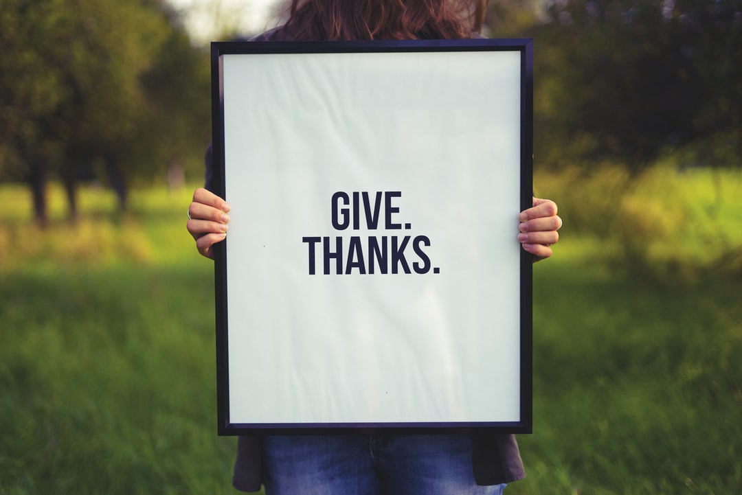 Give. Thanks.