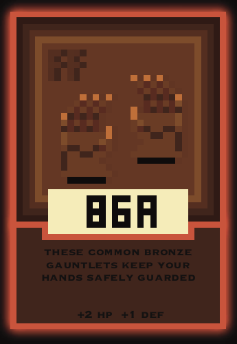 Bronze Gauntlets (Common) NFT on Algorand