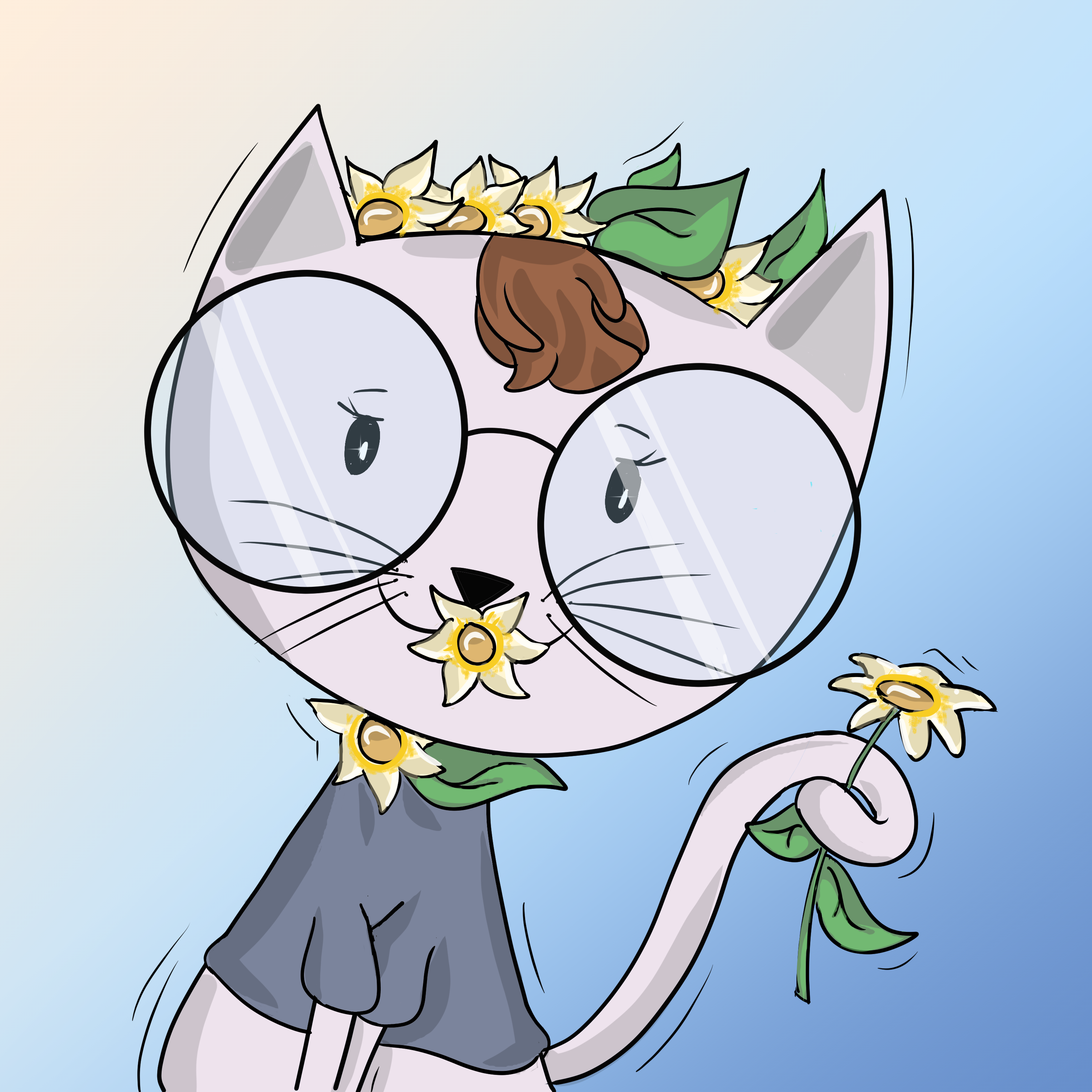 Algo Spectacular Cats #038 NFT on Algorand