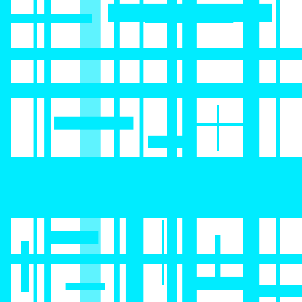 Blue and White  NFT on Algorand