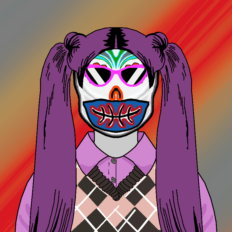 AlgoSkull Gen2 #187 NFT on Algorand