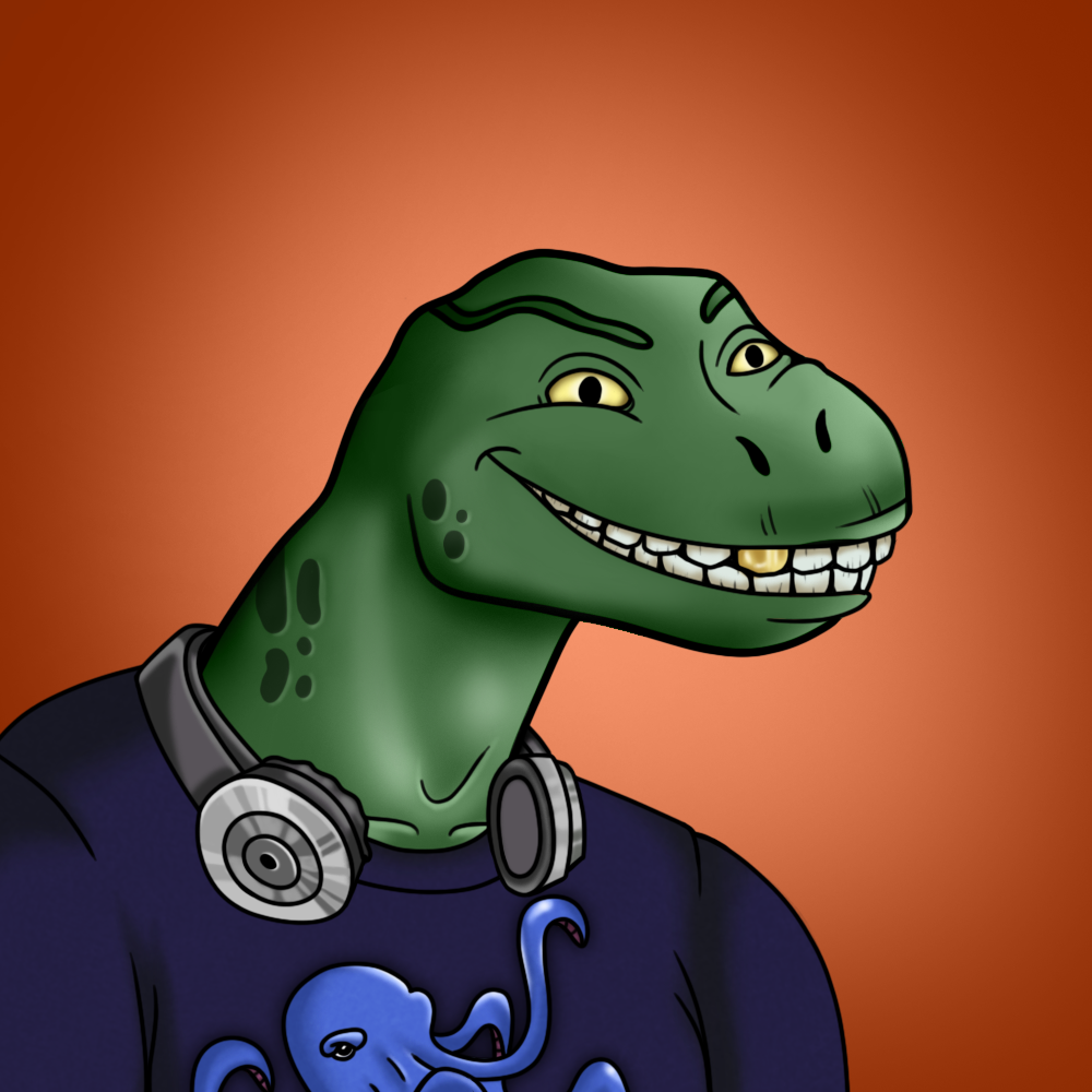 Algo Dinosaur: Al Goanna 157 NFT on Algorand