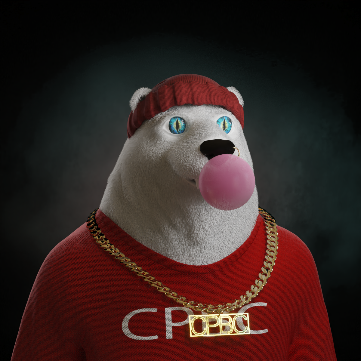 Crypto Polar Bear Club #335