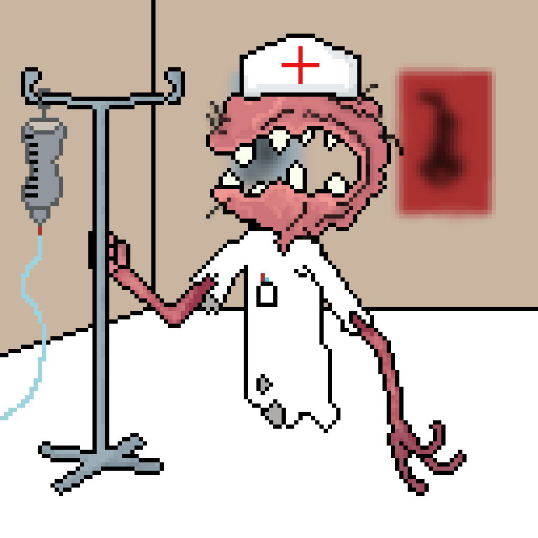 PixelTesticle #12 NFT on Algorand