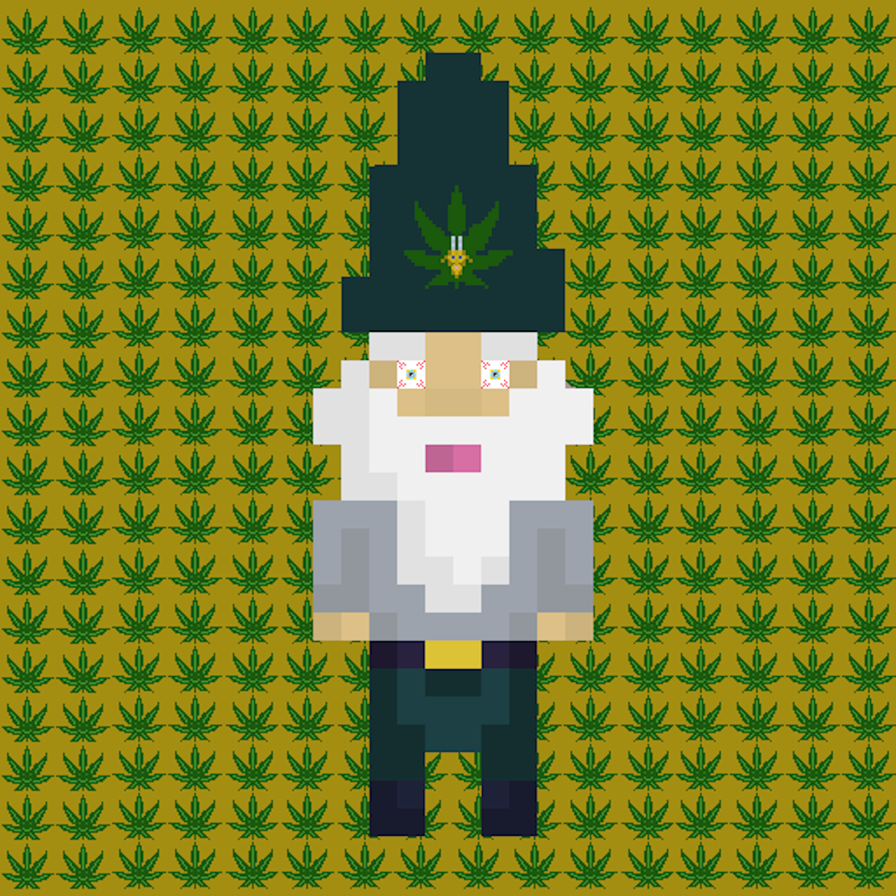 MR Gnome 420 - Golden Goat NFT on Algorand