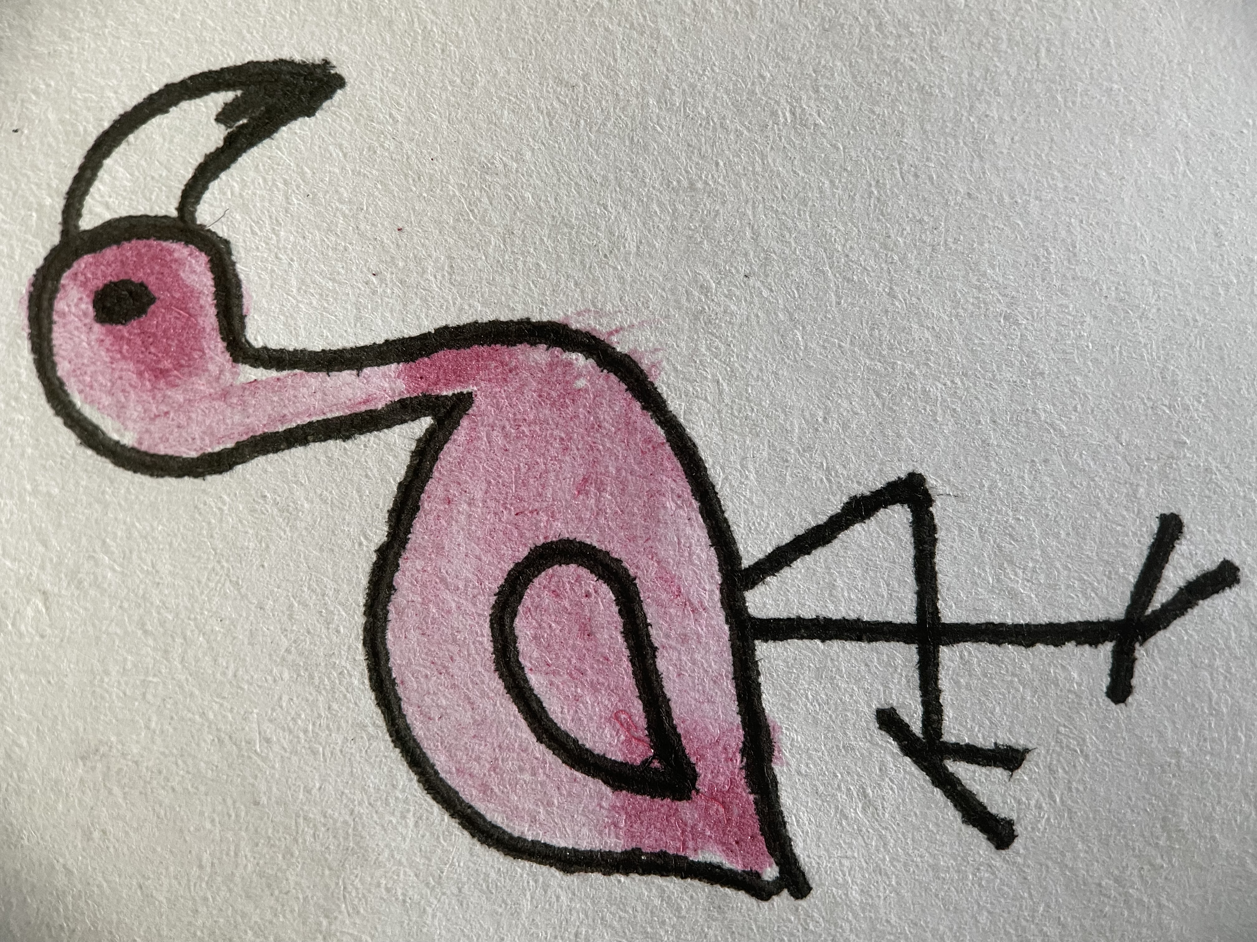 Flamingo Alone NFT on Algorand