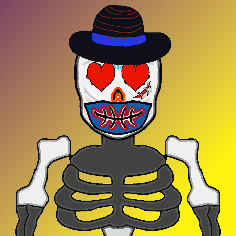 AlgoSkull Gen2 #121 NFT on Algorand