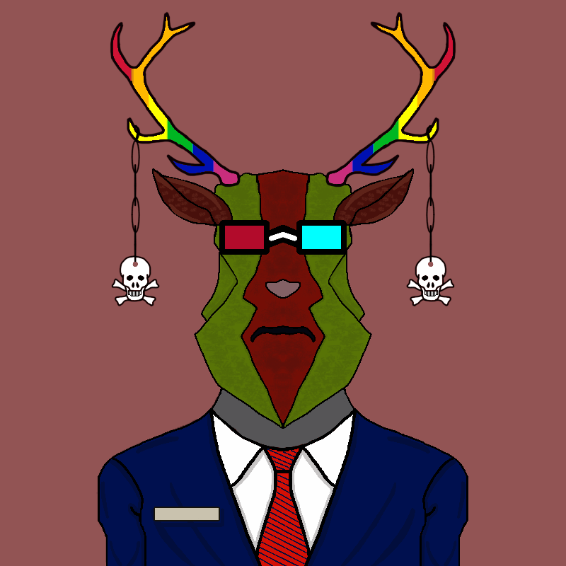 Mutant Deer #023 NFT on Algorand