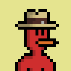 PixelDucky #123 NFT on Algorand