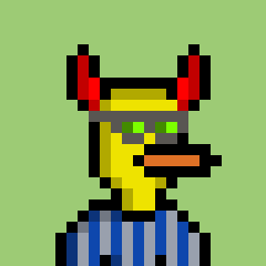 PixelDucky #142 NFT on Algorand