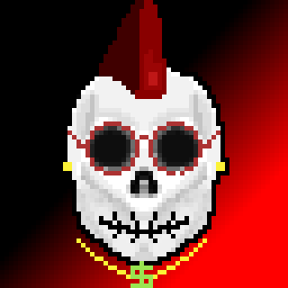 AlgoSkull #57 NFT on Algorand