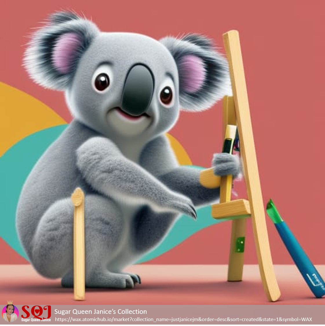 Queeny Koala Painter