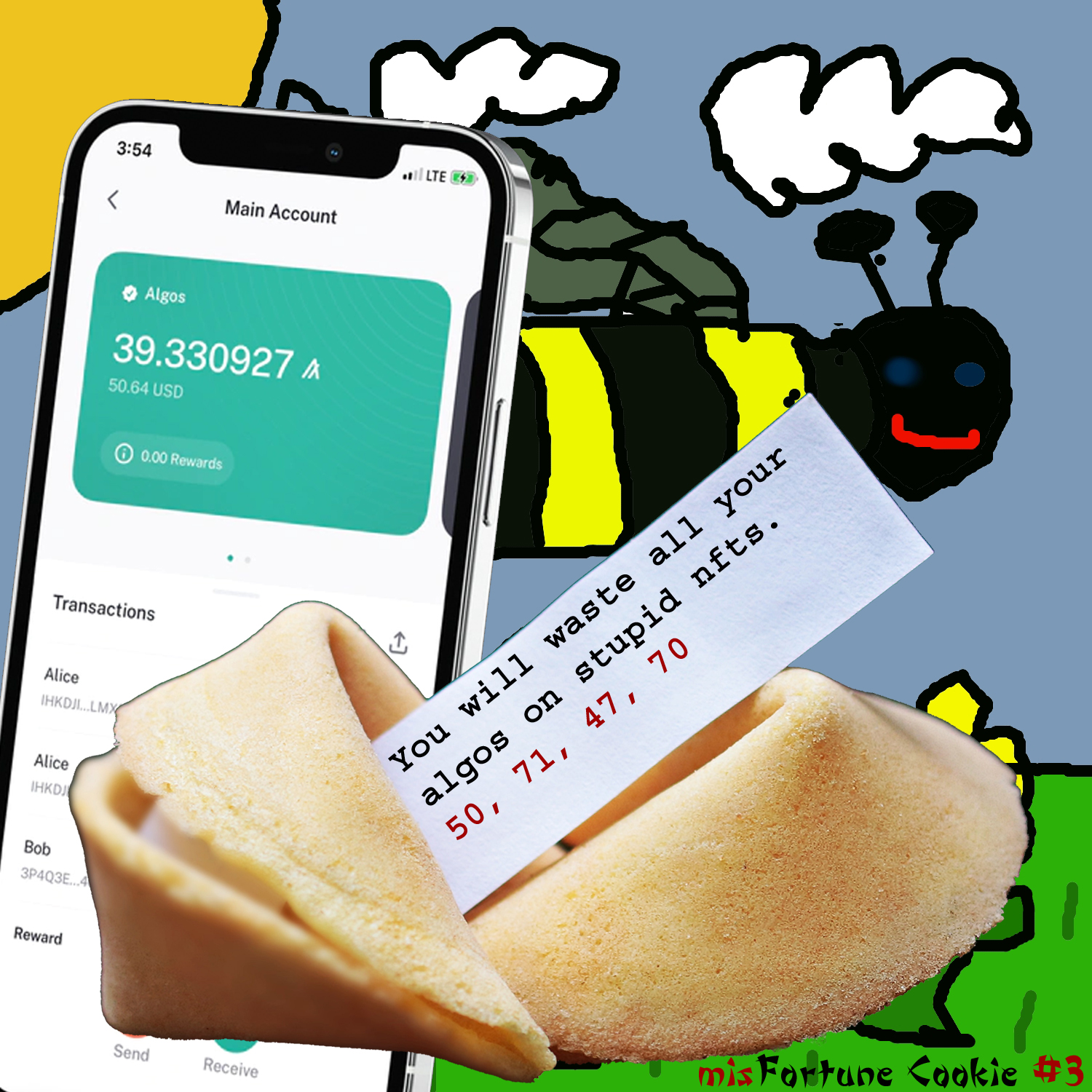 misFortune Cookie 3 NFT on Algorand