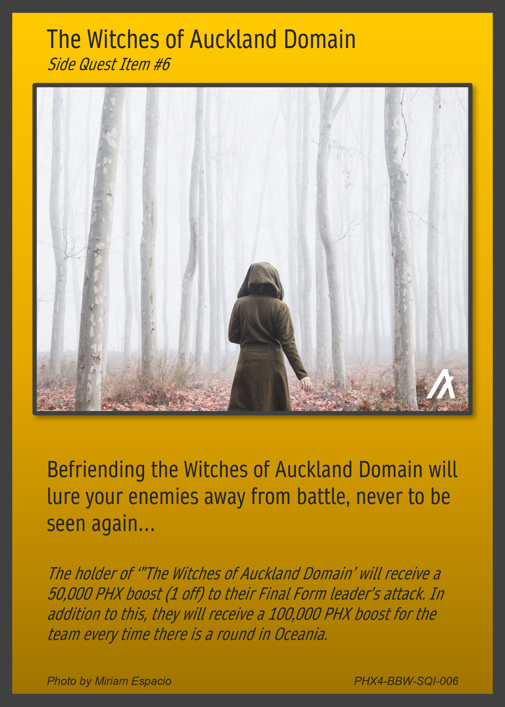 Witches of Auckland Domain NFT on Algorand