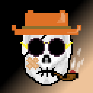 AlgoSkull #810 NFT on Algorand