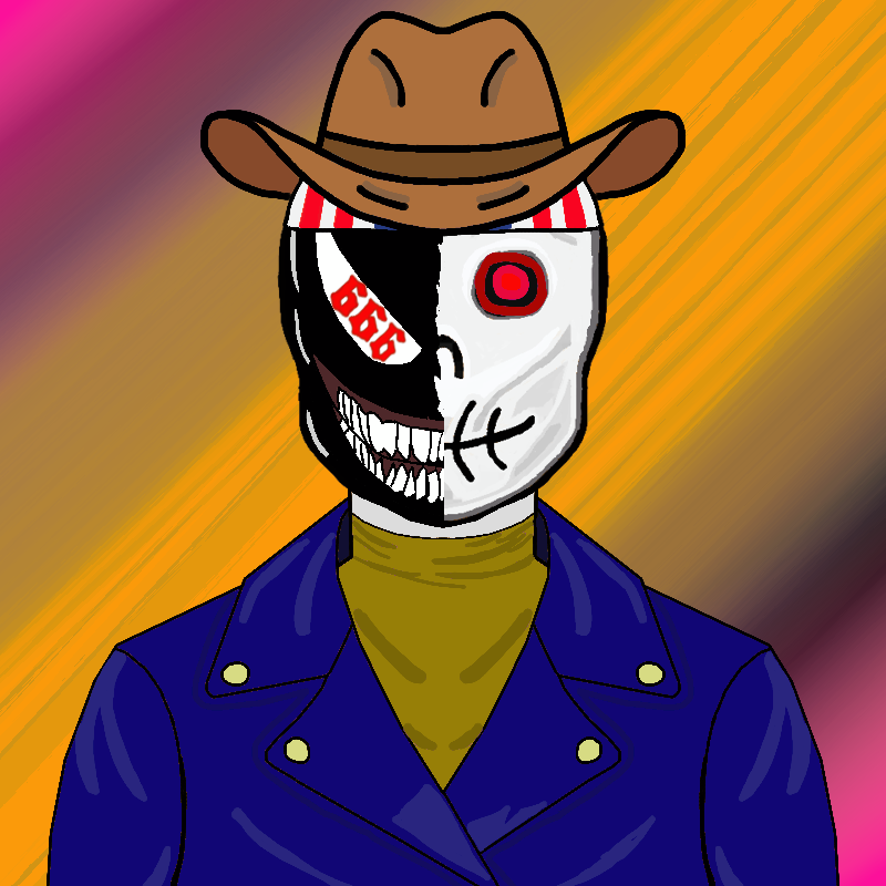 AlgoSkull Gen2 #195 NFT on Algorand