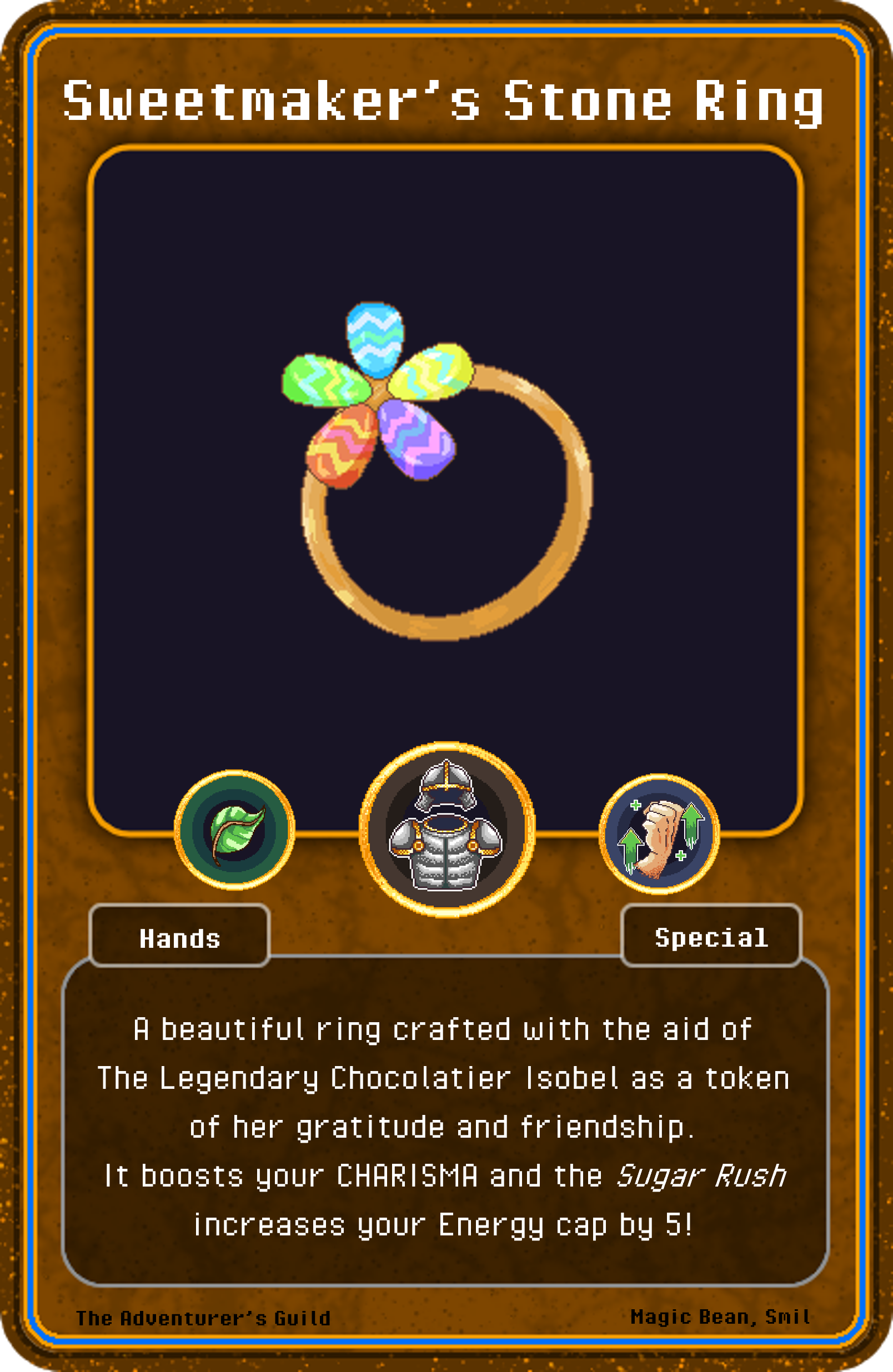 Sweetmaker's Stone Ring