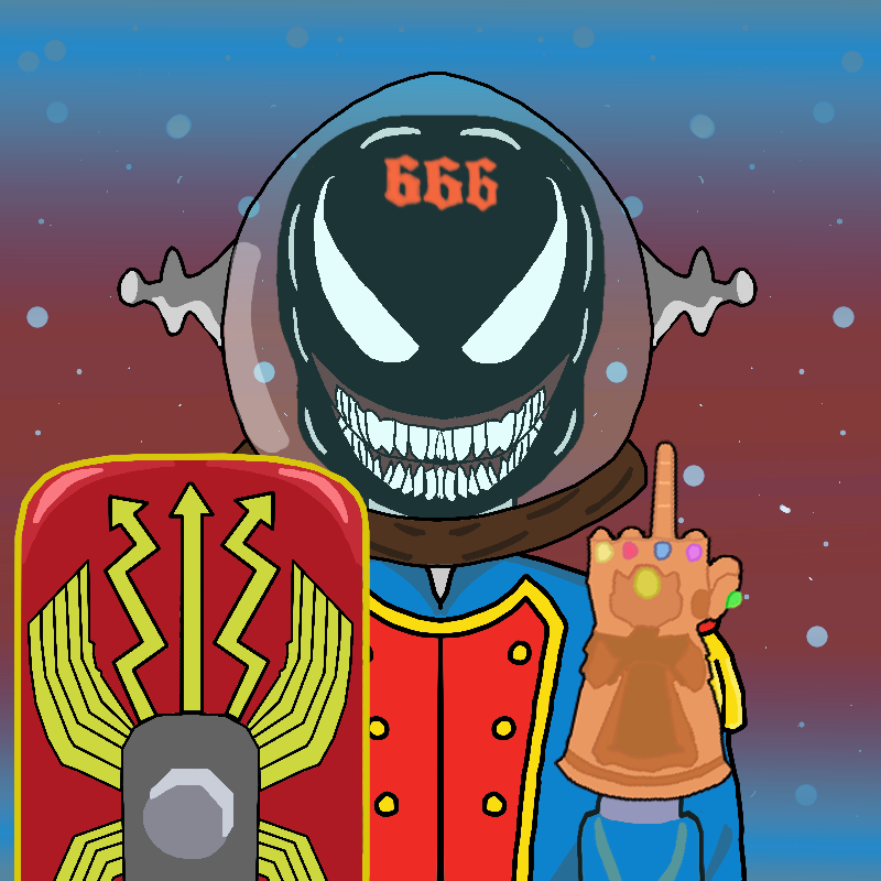 AlgoSkull Gen2 #232 NFT on Algorand