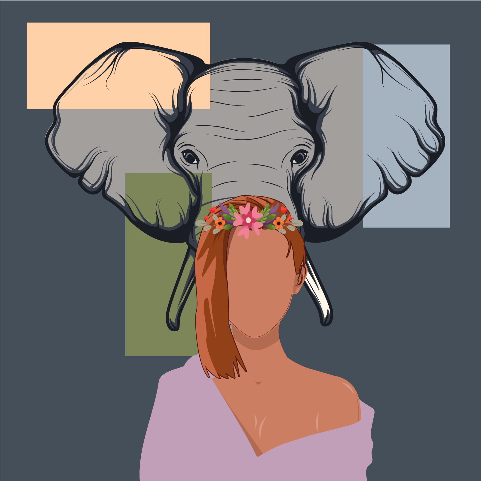 Lady'sHead#15 NFT on Algorand