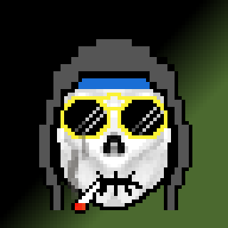 AlgoSkull #225 NFT on Algorand