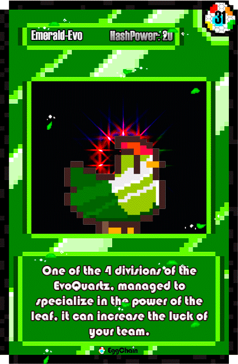 Nft Emerald Evochicken