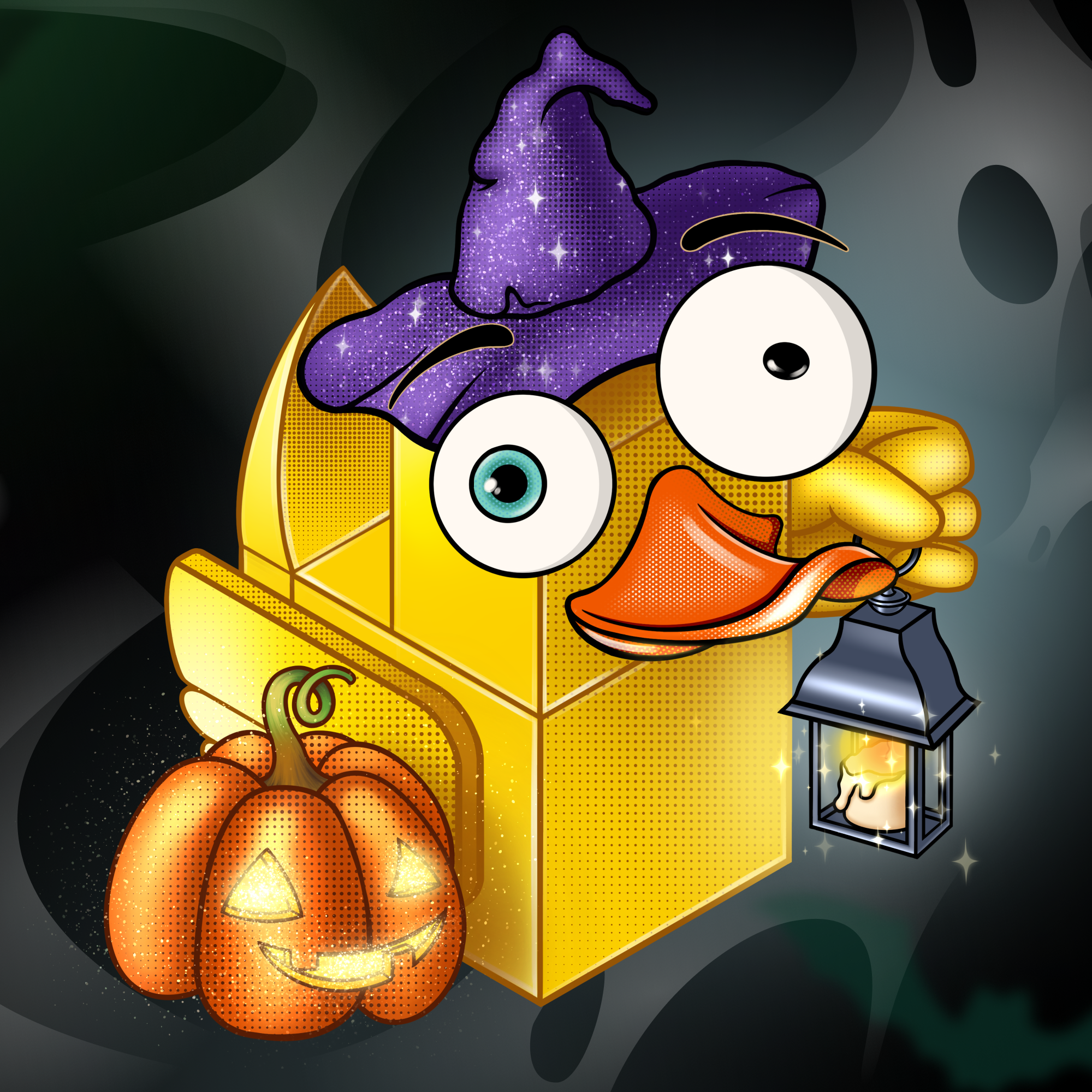 Nft Halloween Yellow Duckie #1