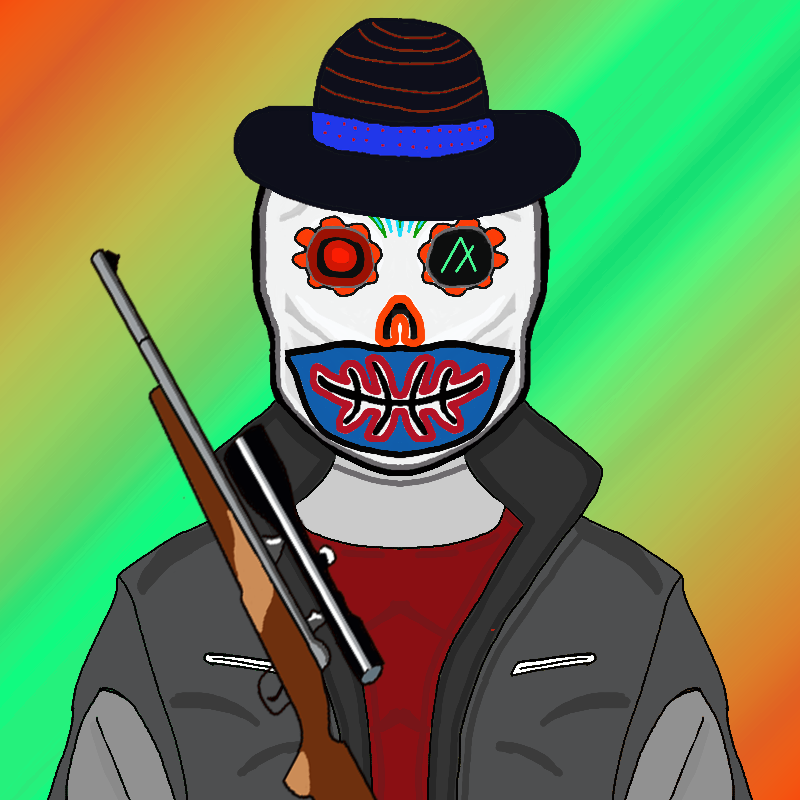 AlgoSkull Gen2 #186 NFT on Algorand