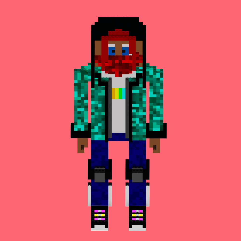 Cubed 155 (uncommon) NFT on Algorand