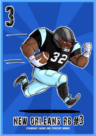New Orleans RB #3