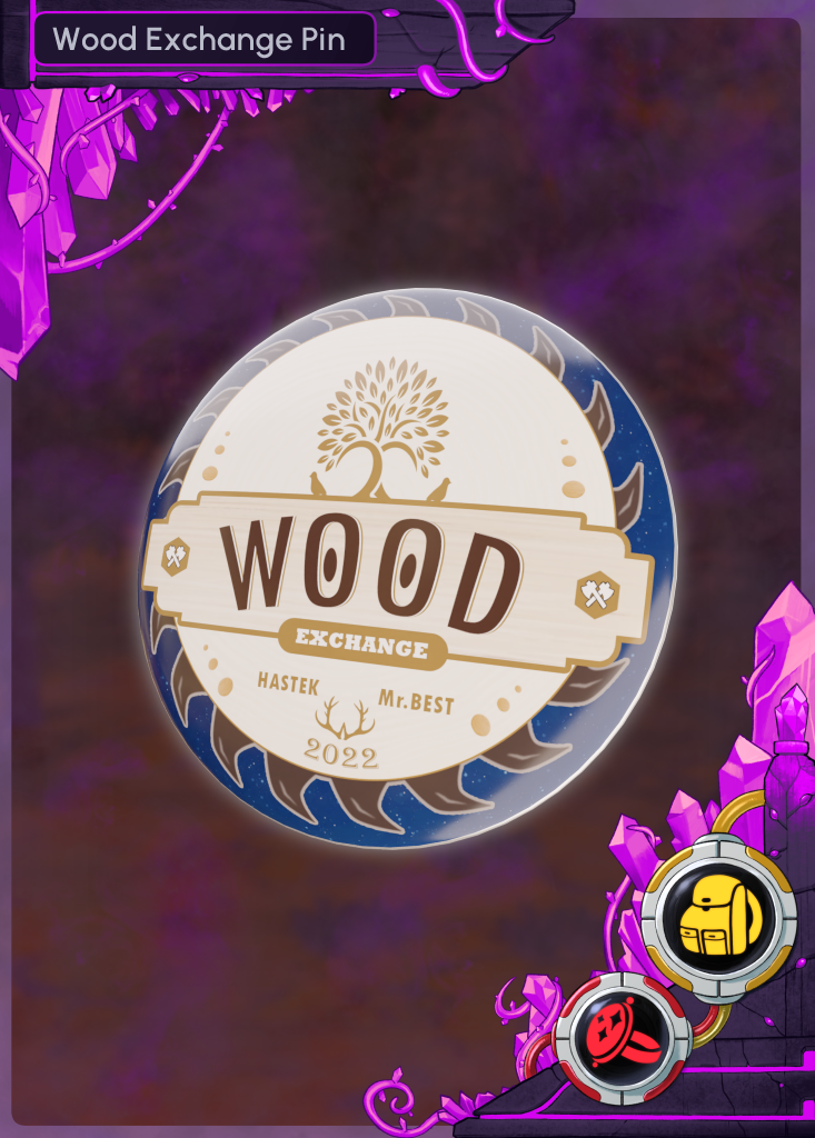 Wood Exchange Pin