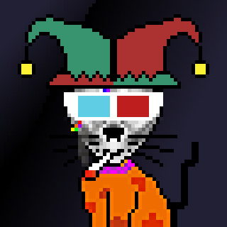 SkullCatz #77 NFT on Algorand