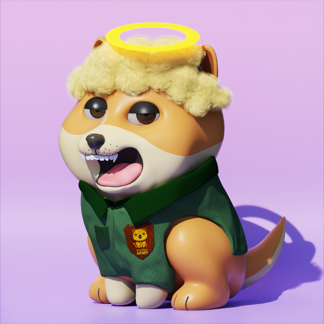 Baby Doge 3D #1598