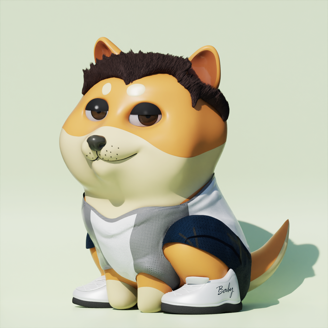 Baby Doge 3D #5018