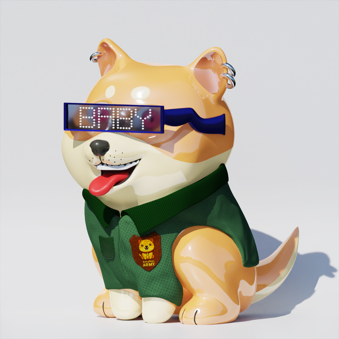 Baby Doge 3D #6050