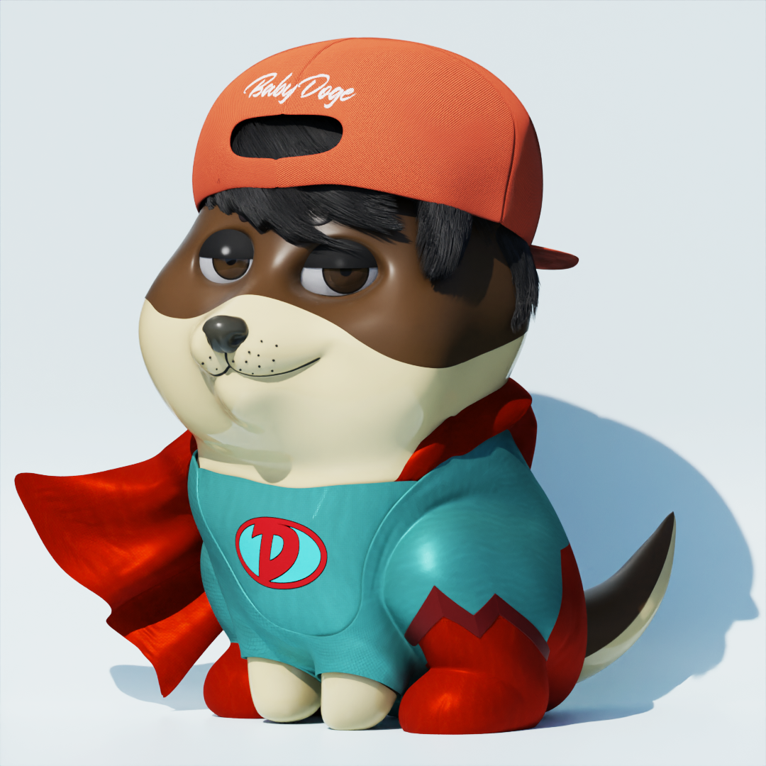 Baby Doge 3D #7196